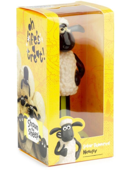 Figurine Solaire Shaun le Mouton