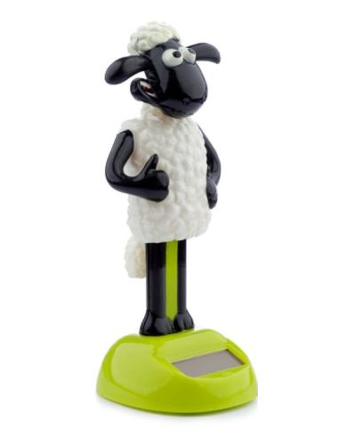 Figurine Solaire Shaun le Mouton