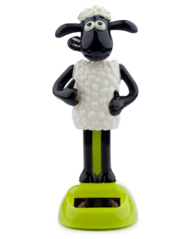 Figurine Solaire Shaun le Mouton