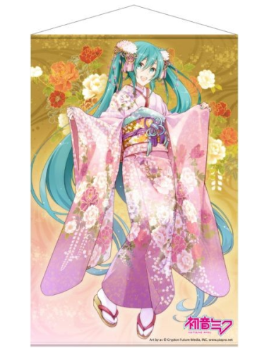 Miku Hatsune Wall Scroll 5 - Kimono