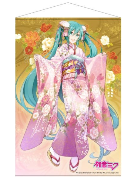 Miku Hatsune Wall Scroll 5 - Kimono