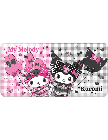 My Melody & Kuromi - Tapis de souris XXL - Série Pink Black Party - 80x40cm
