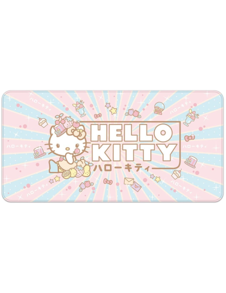 Hello Kitty - Tapis de souris XXL - 80x40cm - Kawaii