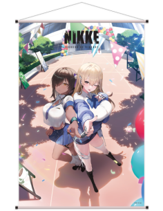 NIKKE : Déesse de la Victoire - Naga & Tia - Wall Scroll...