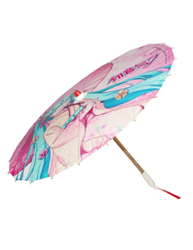 Hatsune Miku Parasol en papier japonais