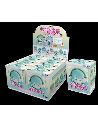 Miku Hatsune - Mini vitrine blindée en peluche