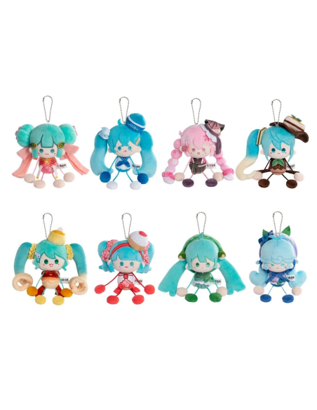 Miku Hatsune - Mini vitrine blindée en peluche