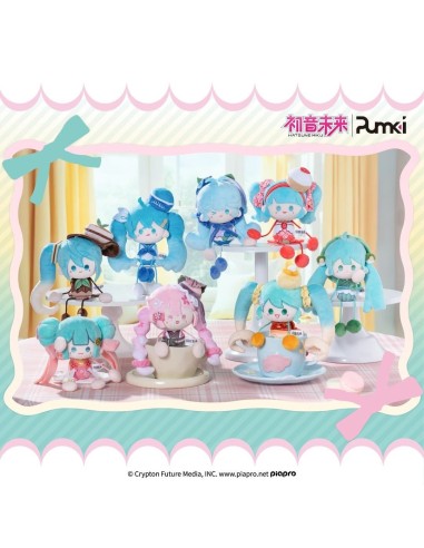 Miku Hatsune - Mini vitrine blindée en peluche