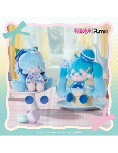 Miku Hatsune - Mini vitrine blindée en peluche X8