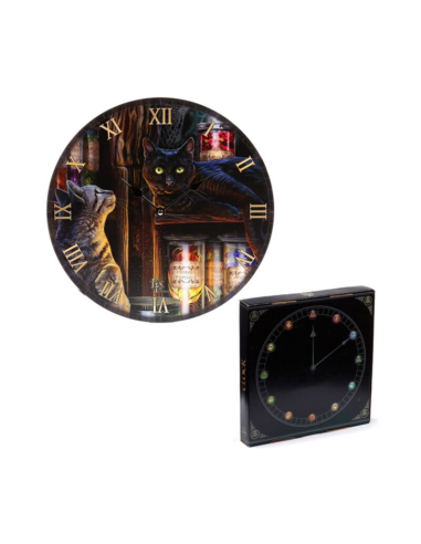 Horloge Lisa Parker - Chats de la Boutique Magique