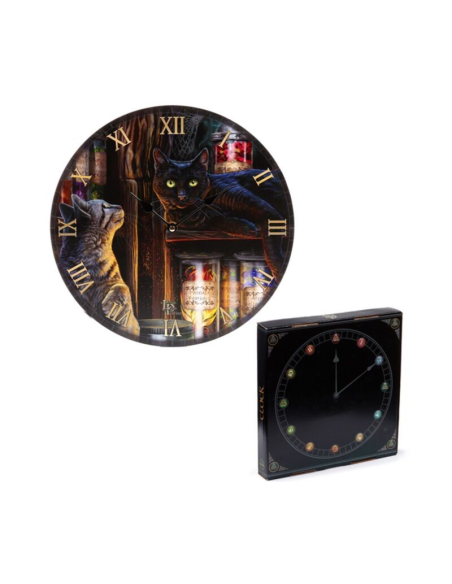 Horloge Lisa Parker - Chats de la Boutique Magique