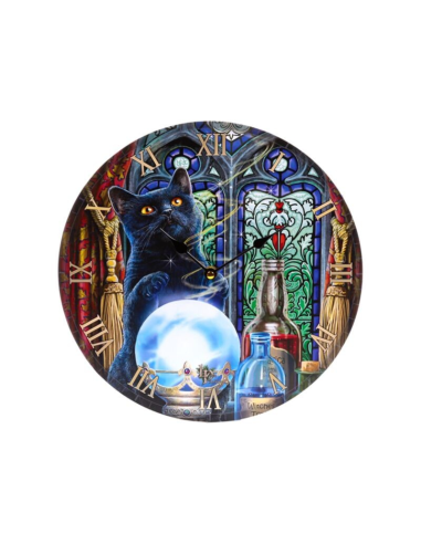 Horloge Lisa Parker - Chat Apprenti Sorcier