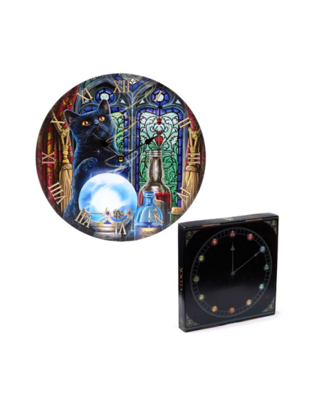 Horloge Lisa Parker - Chat Apprenti Sorcier