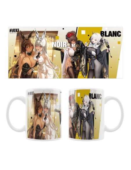 Déesse de la Victoire : NIKKE - Mug - Blanc & Noi