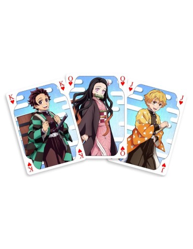 Demon Slayer - Cartes à jouer - Deck français...