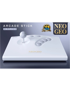 ARCADE STICK BLANC NEOGEO AES+