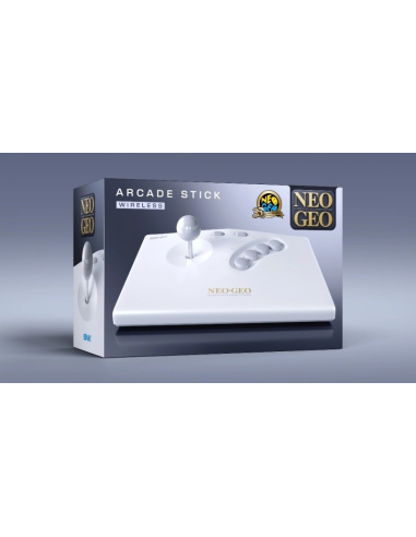 ARCADE STICK BLANC NEOGEO AES+