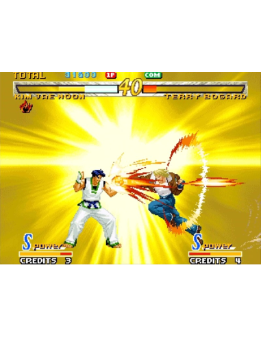 GAROU MARK OF THE WOLVES NEOGEO