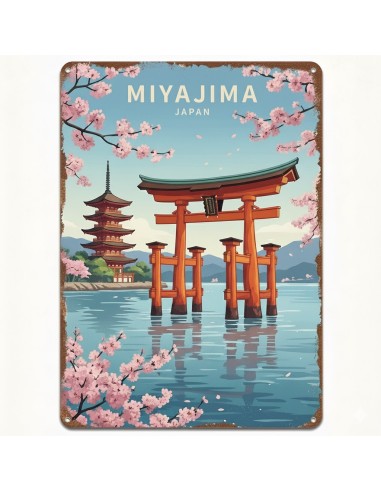 Plaque décorative 20X30 cm Miyajima