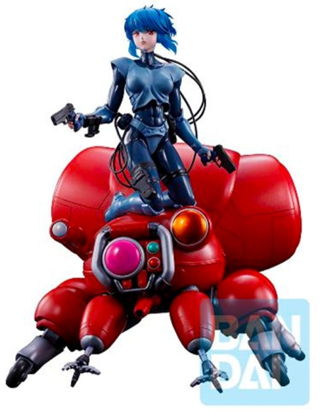 THE GHOST IN THE SHELL - ICHIBANSHO FIGURE THE GHOST IN THE SHELL - KUSANAGI & FUCHIKOMA