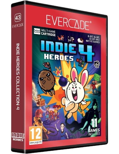 Blaze Evercade - Indie Heroes 4 - Cartouche n° 43