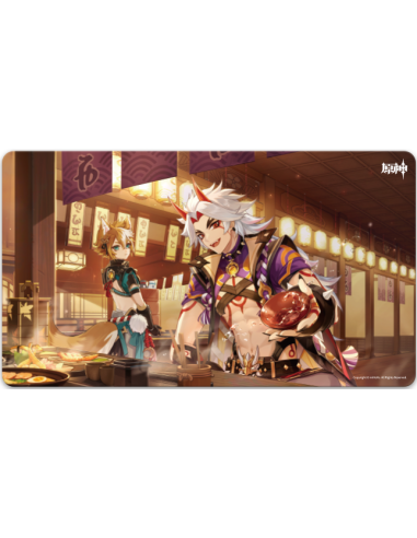 Genshin Impact - Tapis de souris - Arataki Itto...