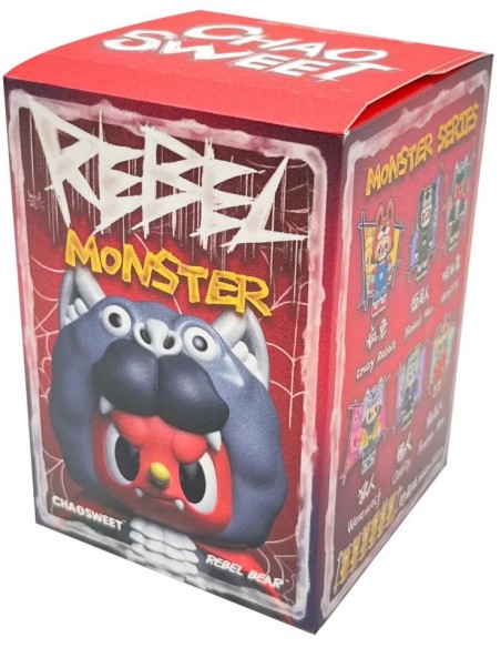figurines Pop Cuppo Rebel Bear Monster Series [environ 11cm, Matière PVC, Blind Box individuelle]