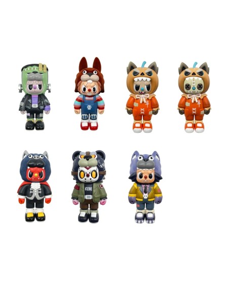 figurines Pop Cuppo Rebel Bear Monster Series [environ 11cm, Matière PVC, Blind Box individuelle]