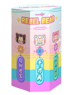 portes-clés peluches Pop Cuppo Rebel Bear Good Luck...