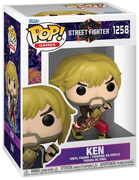 Street Fighter 6 POP! Games Vinyl figurine Ken 9 cm