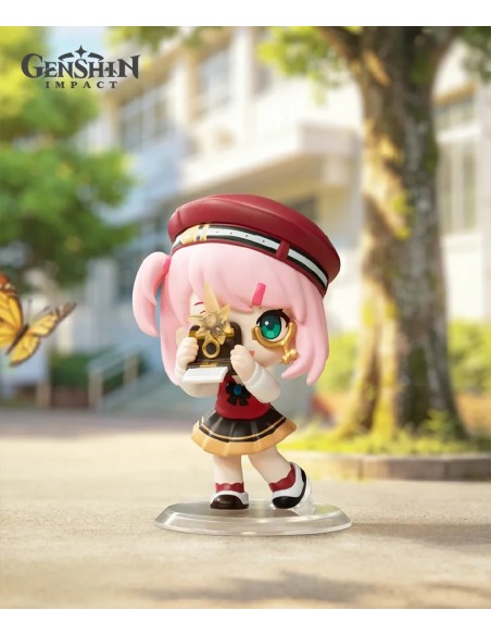 Figurines Chibi de la série Light and Shadow Poetry de Genshin Impact Academy Display 12 figurines