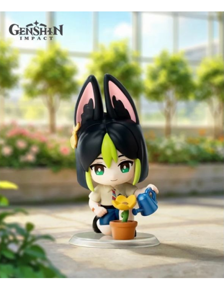Figurines Chibi de la série Light and Shadow Poetry de Genshin Impact Academy Display 12 figurines