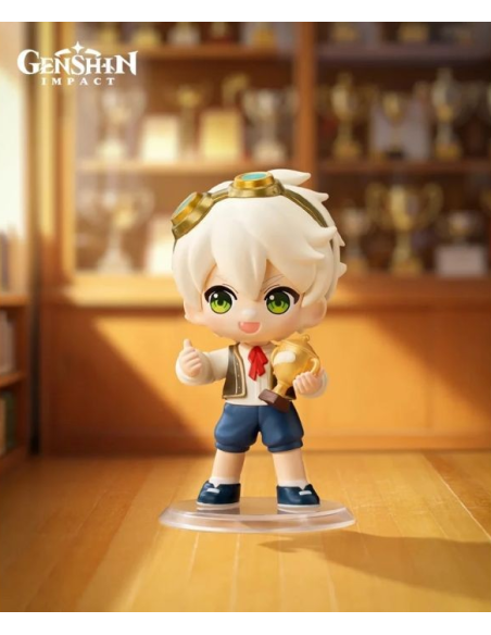 Figurines Chibi de la série Light and Shadow Poetry de Genshin Impact Academy Display 12 figurines