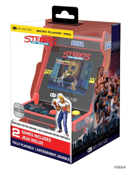 My Arcade Micro Player Pro Streets of Rage 1 et 2