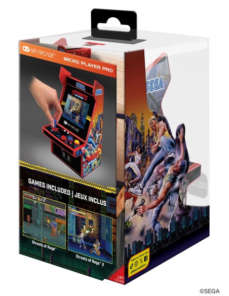 My Arcade Micro Player Pro Streets of Rage 1 et 2