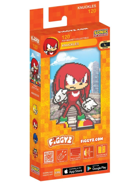 Sonic the Hedgehog (Modern) magnet à collectionner FiGGYZ Knuckles 11 cm