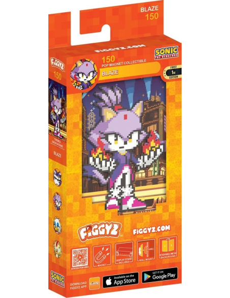 Sonic the Hedgehog (Modern) magnet à collectionner FiGGYZ Blaze the Cat 11 cm