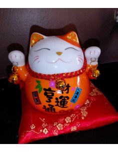 Maneki Neko Orange