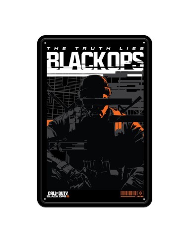 Call of Duty: Black Ops 6 panneau métal Black Ops 6 20 x 30 cm