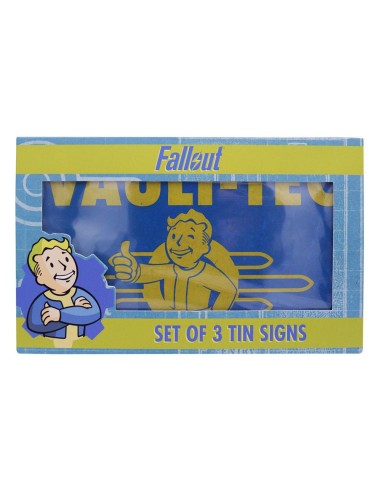 Fallout Set de 3 panneau métal Brands