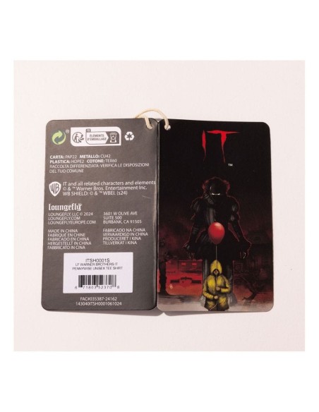 IT by Loungefly Tee T-Shirt Unisexe Pennywise