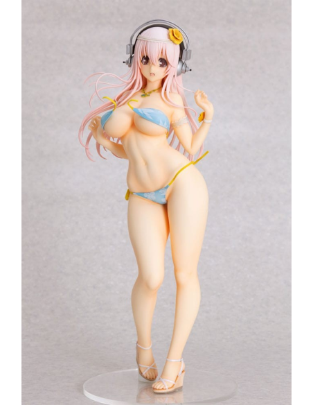 Super Sonico statuette 1/4.5 Super Sonico Summer Vacation Ver. 35 cm