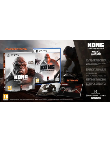 KONG : SURVIVOR INSTINCT - TITANS EDITION - PS5