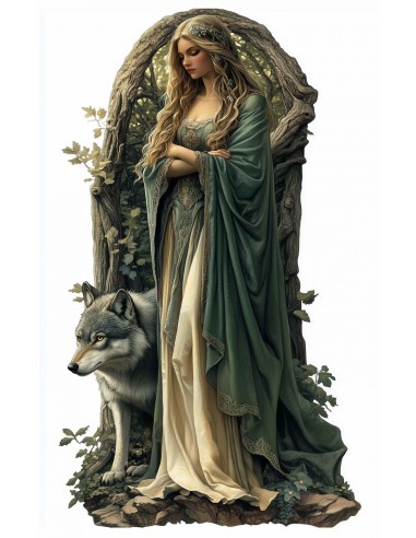 Plaque décorative Féerie et fantastique 28,5 X 48 cm
