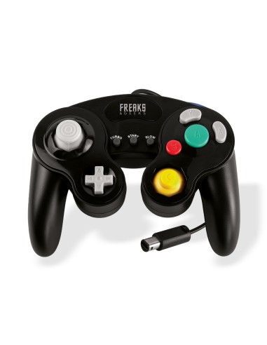 Manette Noire Wii/GC avec fonction Turbo et Slow