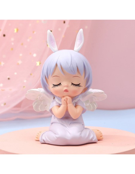 Fée en résine 8 8,5 cm