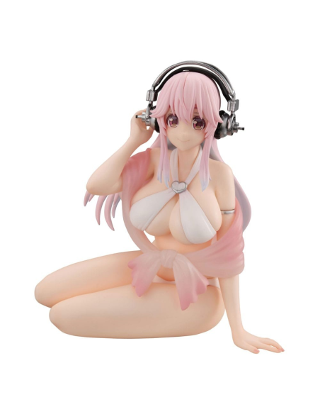 Super Sonico statuette PVC Noodle Stopper Super Sonico Summer Memories Ver. 11 cm